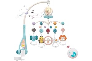 ENERS Baby Crib Mobile (green)