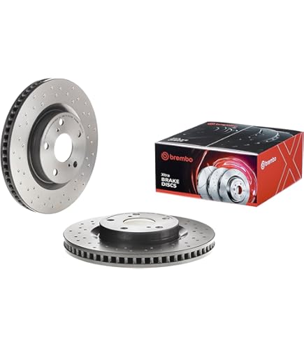 Brembo 09.9764.23 Front Composite / Floating, UV Coated Brake Disc - Single Piece - View #4