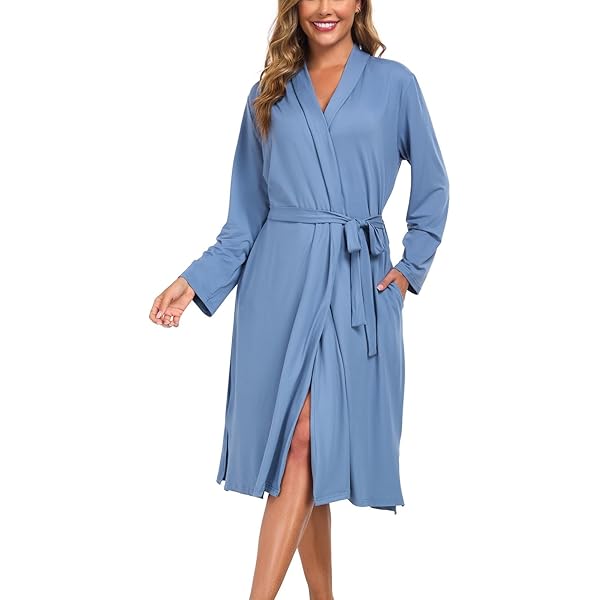 Accappatoio Vestaglia Donna Elegante Vestaglia Donna Accappatoio