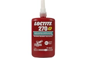 HENKEL Loctite 1335906 270 Threadlocking Adhesive for High Strength Permanent Locking, 250ml