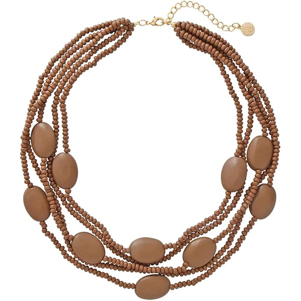 Collana Donna Multistrato Con Perline - Collare Elegante Per Feste E Occasioni Speciali | NK-10694 - Foto 12