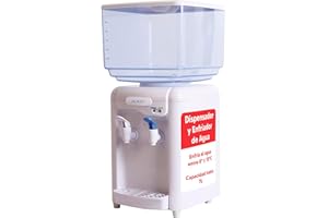 SOGO SS-12010 Distributeur d'eau électrique et Refroidisseur avec 2 robinets, réservoir de 5 litres, Blanc sans BPA