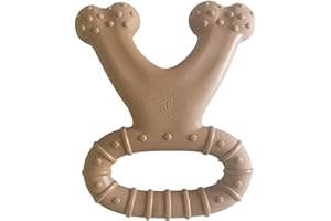 BeautyHunt Dog Chew Toys Bone for Aggressive Chewers, Long-Lasting Tough Boredom Breaker for Dogs Teething, Real Beef Flavour for up to 27kg (60lbs)