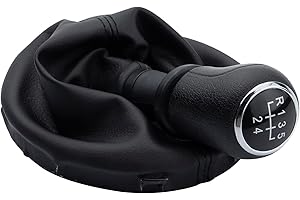 MangWany 5 Gang Schaltknauf Hebel mit Kofferraum 23mm für Transporter T5 T6 MKV MKVI 2003-2011