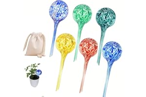 mumisuto 6 Stück Bewässerungskugeln für Pflanzen,100ml Automatische Pflanzenbewässerung Selbstbewässerung Wasserspender Selbstbewässernde Bewässerung Kugeln für Zimmerpflanzen/Garten/Balkon