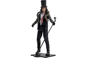 McFarlane Toys Music Maniacs Metal Alice Cooper 6-Inch - Collectible Action Figure with Accessories and Art Card