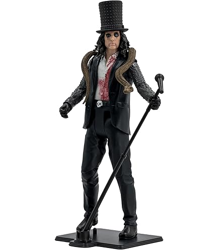 McFarlane Music Maniacs WV2 - Metal - Rob Zombie - Action figure da collezione con accessori e carta d'arte