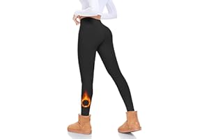 MOREFEEL Thermo Leggings Damen Winter Outdoor mit Fleece Gefütterte Leggings Damen Hohe Taille Yoga Fitness Training Sport Leggings