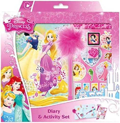 GIRLS DISNEY PRINCESS DIARY & ACTIVITY SET