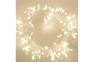 Koopower Battery Waterproof Fairy Lights with 10M 100 Warm White LEDs