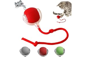 LYOVEU Interactive Cat Toy Ball,cat Toys,Pet Smart Rolling Ball,Electric Cat Toy Ball,Self-entertainment Cat Ball, Indoor Cat Toys,Cat Balls for Playing and Interaction, Cat Lovers