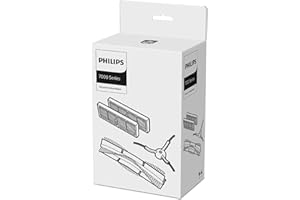 Philips Akcesoria zamienne do robotów Philips Aqua 7000. 2 zmywalne filtry, 1 szczotka główna i 1 szczotka boczna. Dla: XU7100/01, XU7100/02, XU7000/01, XU7000/02. (XV1473/00)