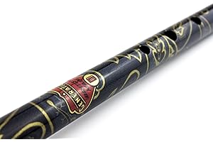 GEWA Flageolet Boho Whistle afinación en D, negro