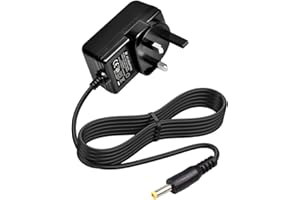 Replacement Portable DVD Player 12V Mains Adaptor Power Supply Charger for 7-10 Inch Bush, Goodmans, LG, Nextbase, Philips, Panasonic, Sony, UEME, DBPower PDVD