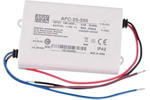 EVERSALE MEAN WELL APC-25-350 25W 350mA 25...70VDC Courant constant Alimentation LED