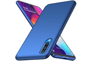 BHUUNO TXLING Ultra Dünn Hülle Kompatibel mit Samsung Galaxy A50 Hülle Schutzhülle Handyhülle [Anti-Fingerabdruck] Abdeckung Hardcase PC Bumper Case für Samsung Galaxy A50 - Blau
