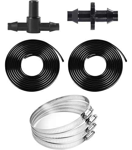 Manguera De Silicona Para Vacío De Coche — 3 Metros Con 2 Abrazaderas, ID 4mm/OD 8mm | Para Motor, Líquido Limpiaparabrisas Y Más