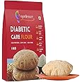 Opulence Diabetic Care Atta | Low GI Multigrain Flour with Jamun, Paneer Dodi, Psyllium Husk, Ragi, Quinoa, Oats, Flaxseed & Methi | Sugar Control | High Fiber | 1KG