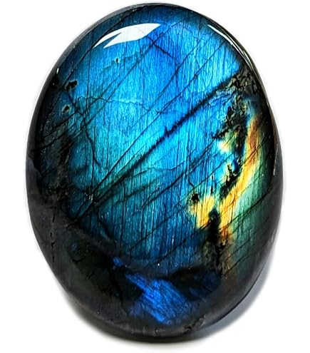 3 Pépite Labradorite Naturelle 500g - Pierre Brute Pour Bijoux Et Décoration | Taille 48-52mm