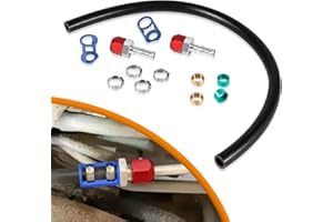 USVEHJ 800-670 A/C Line Splice Kit for 5/8” Line With No.10 Hose 24 Inches, Air Conditioning Repair Splice Connector Kit, Universal Fit for 5/8" Line to Hose Repair