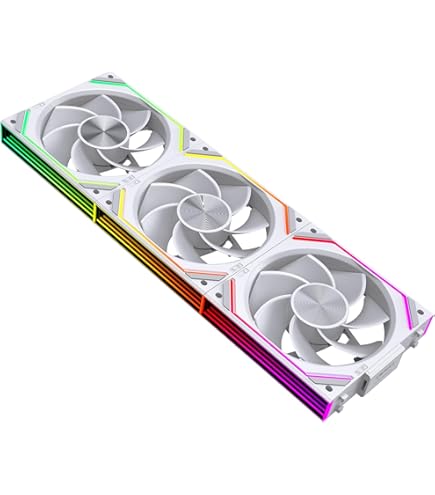 Jungle Leopard Transwarp ARGB ファン ホワイト Jungle Leopard Transwarp Double Light Ring A-RGB Fan 120 mm (WH RF