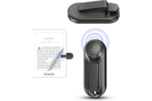 DATAFY Clicker Page Turner for Kindle Remote Control Page Turner for Kindle Paperwhite Oasis Scribe iPad Tablet Kobo Kindle Accessories with Storage Bag