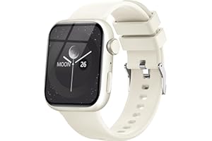 zaisia Smartwatch Uomo Donna, 1.85" Orologio Smartwatch con Chiamare/Rispondere, Molteplici Modalità Sportive con Contapassi/Sonno/Cardiofrequenzimetro, IP68 Smart watch per Andorid iOS