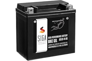 SIGA IMPULSIVE DYNAMIK SIGA GEL Motorradbatterie 12V 14Ah 270A/EN GEL Batterie YTX14-BS GEL12-14-BS YTX14-4