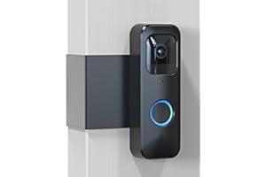 DUNEAR Diebstahlsichere Blink-Türklingelhalterung, Montagehalterung ohne Bohren, nur kompatibel mit Blink-Video-Türklingel, Türklingelhalterungszubehör für Häuser, Wohnungen, Büros (schwarz)