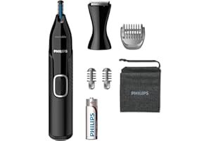 Philips Tondeuse Nez-Oreilles Series 5000 Étanche avec Tondeuse de Précision (modèle NT5650/16)