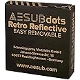 AESUB Dots - Easy Remove 3D Scanning Target Markers 6mm - 3000 Markers. Suitable for Revopoint, Creality, Shining3D, Creaform, Scantech, etc.