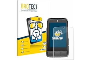 BROTECT Schutzglas für Wahoo Elemnt Bolt 3 Schutzfolie Panzer Folie Glas Displayschutz Made in Germany [Kratzfest 9H, Anti-Fingerprint,Transparent]
