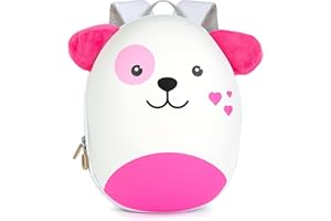 boppi Tiny Trekker plecak dziecięcy na wakacje, podróż i do przedszkola, torba dla malucha dla chłopców i dziewcząt, 4-litrowy plecak przedszkolny