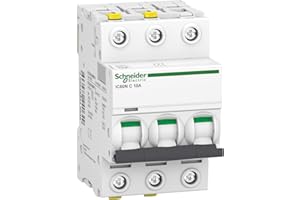 Schneider Electric - ACTI9 IC60N 3P 10A C Miniature Circuit B