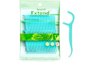 SELCOUTH YYDS Dental Floss Picks,Dental Floss Sticks for Teeth Cleaning(100Pcs,Mint)