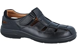 Luisetti Sandalia de Cuero Cerrada para Hombre Sandalia Toronto 13451NA