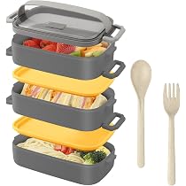 Bento-Box Mit 4 Fächern & 2000 Ml Fassungsvermögen – Auslaufsicher, Mikrowellengeeignet & Spülmaschinenfest