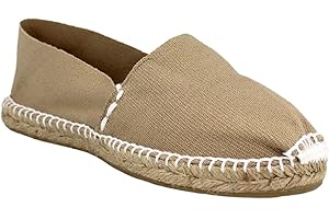 Desconocido Alpargatas Clásicas de Lona con Suela de Yute