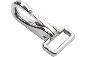 Busse Karabinerhaken Trense Standard, silber