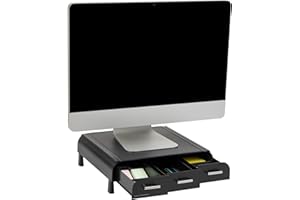 Mind Reader ' Perch' Pc Laptop Imac Moniteur de stand et de bureau