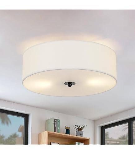 Westinghouse Lighting Sophia Deckenleuchte, 33 Cm, 2-flammig, Gebürstetes Nickel Mit Opalmilchglas – Für Wohnzimmer, Flur & Schlafzimmer