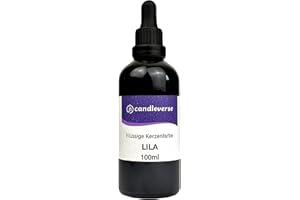 Candleverse Premium Flüssige Kerzenfarbe [Lila] | Hochkonzentrierte Farbe für DIY Kerzenherstellung | 100ml Flasche