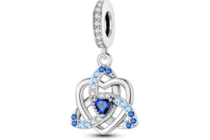 Parmuz Abalorio de plata de ley 925 para pulsera, collar, colgante, amor, mamá, viaje al océano, mariposa, fiesta, cumpleaños, colgantes, joyería DIY, regalo para mujeres