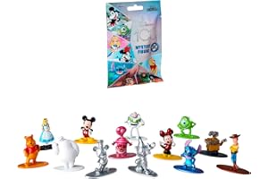Jada - Disney Figurine 100 Ans - Figurine Métal 4cm - Personnages Disney - 13 Modèles à Collectionner - Dès 3 Ans - 253071009