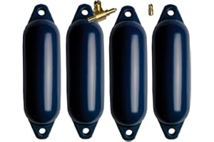 MOTIVEX - Juego de 4 parachoques para barco