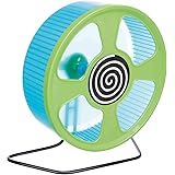Trixie Exercise Wheel, Plastic, ø 20 cm , Assorted (Pink or Green & Blue)