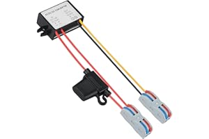 YABOANG Convertitore di potenza ACDC da AC 17-26/DC15-40V a DC 12V Convertitore di tensione con fusibile AC 24V e DC24/36V a DC 3A 36W Trasformatore di potenza Impermeabile Modulo a passo in giù Rettificatore