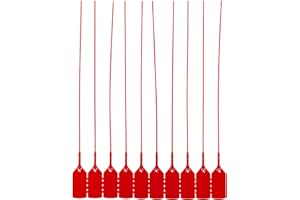 ULTRAFIRE FIRE SAFETY Pack of 100 Pull Tie Anti-Tamper Seals | Fire Extinguishers | Luggage | Security Seals | UltraFire