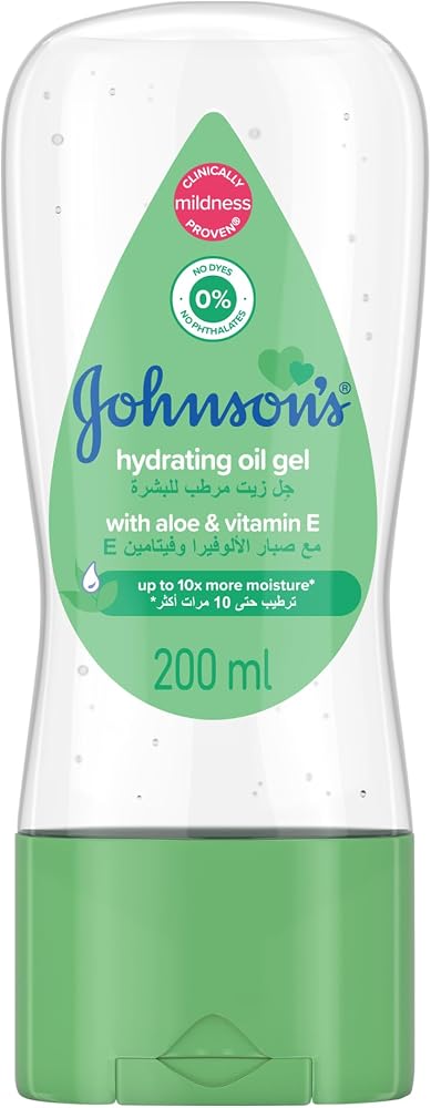 Johnson's Baby Nemlendirici Jel Yağ Aloe & E Vitaminli