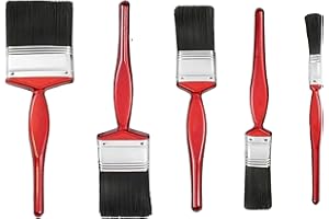 FIRST CHOICE KAYA 5pc Professional Paint Brushes with No Loss of Bristle Paintbrush Heads 5 Piece Pack Set, Studio Craft & Technique for Architects Paint brush set Sold By KAYA LTD